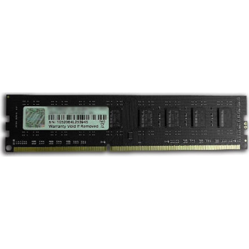 G.Skill Value DDR3 16GB RAM με 2x8GB Modules και Ταχύτητα 1600 για Desktop