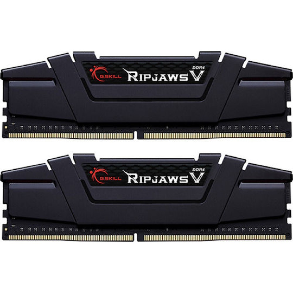 G.Skill Ripjaws V DDR4 16GB RAM με 2x8GB Modules και Ταχύτητα 3200 για Desktop
