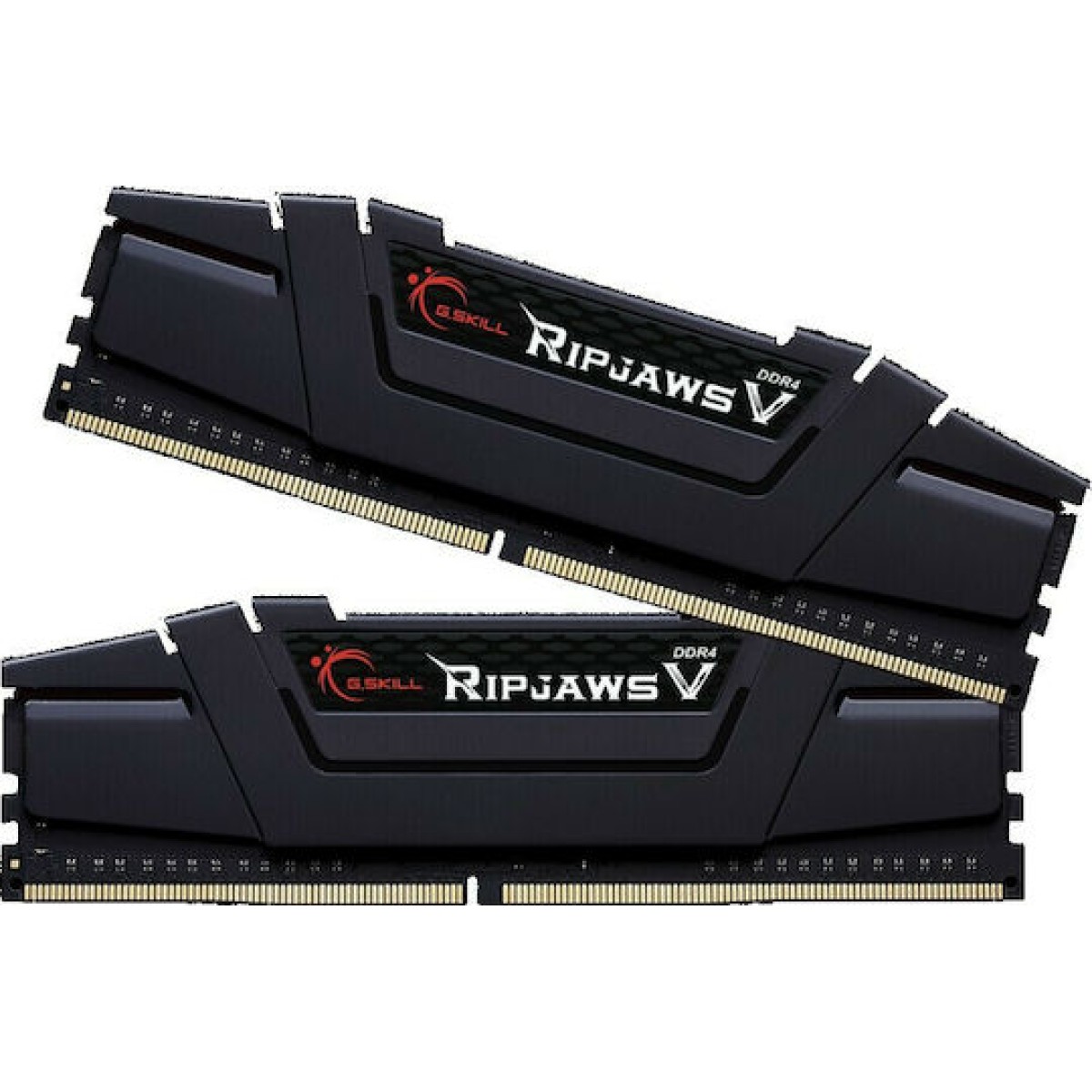 DIMM 16 GB DDR4-3200 (2x 8 GB) Dual-Kit (schwarz, F4-3200C16D-16GVKB, Ripjaws V, INTEL XMP)