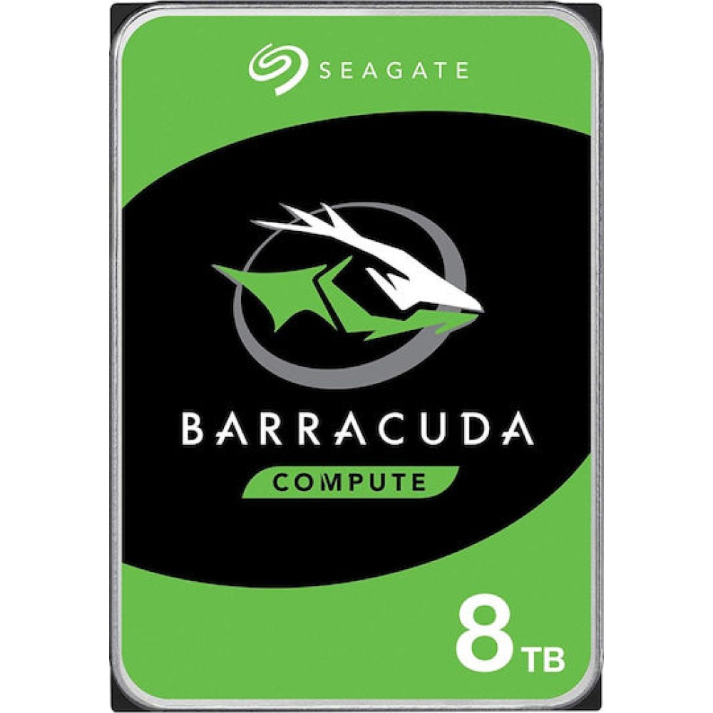 Seagate Barracuda 8TB HDD Σκληρός Δίσκος 3.5