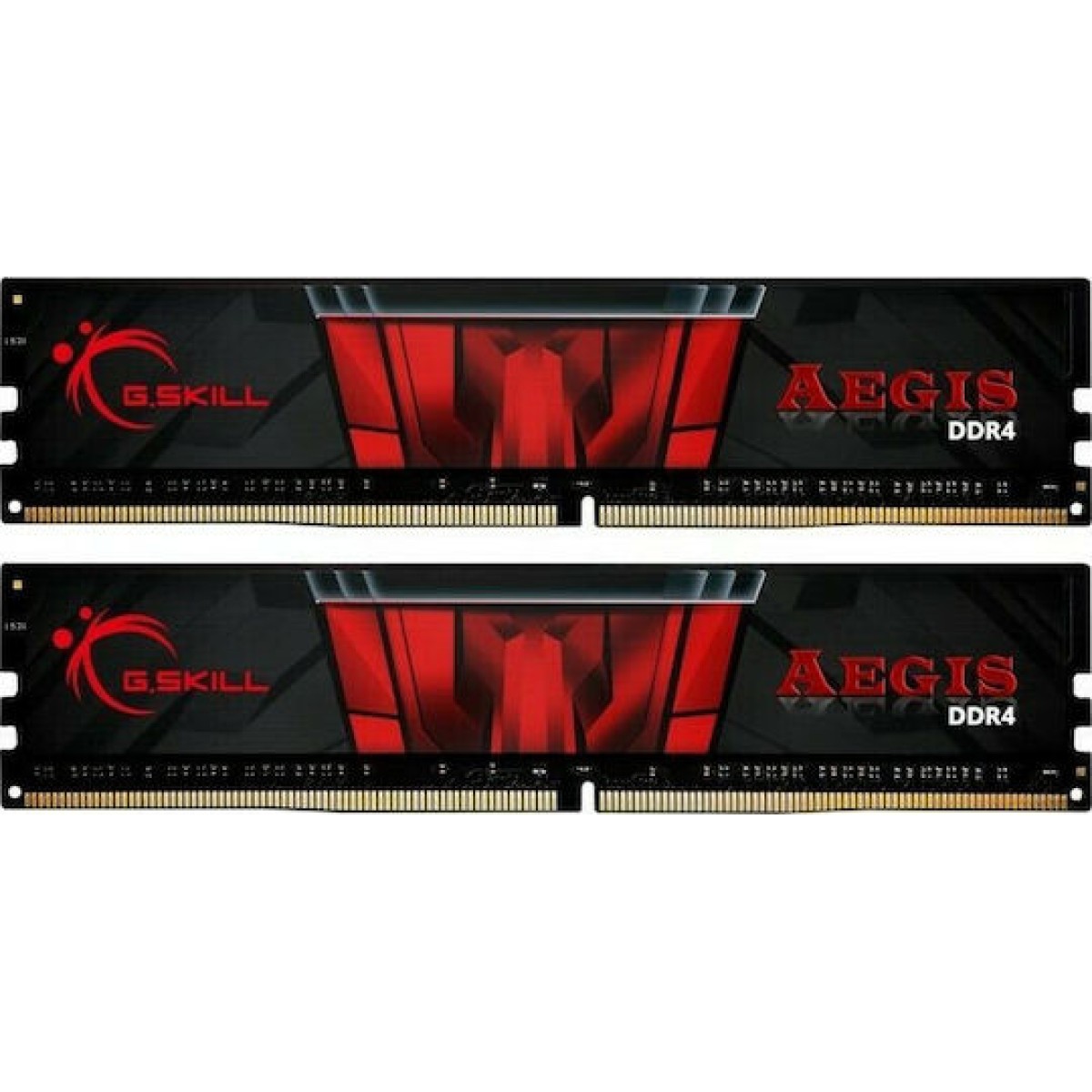 DIMM 32 GB DDR4-2400 (2x 16 GB) Dual-Kit (F4-2400C17D-32GIS, Aegis)