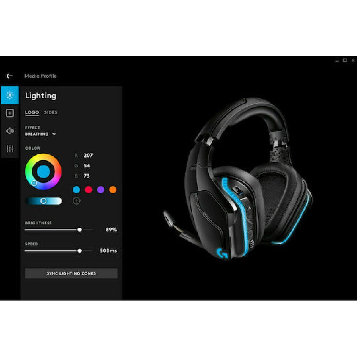 G935 (schwarz, 7.1 Virtual Surround, Lightsync)