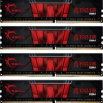 DIMM 64 GB DDR4-3200 (4x 16 GB) Quad-Kit (F4-3200C16Q-64GIS, Aegis, INTEL XMP)