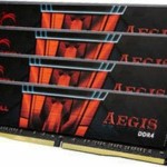 DIMM 64 GB DDR4-3200 (4x 16 GB) Quad-Kit (F4-3200C16Q-64GIS, Aegis, INTEL XMP)