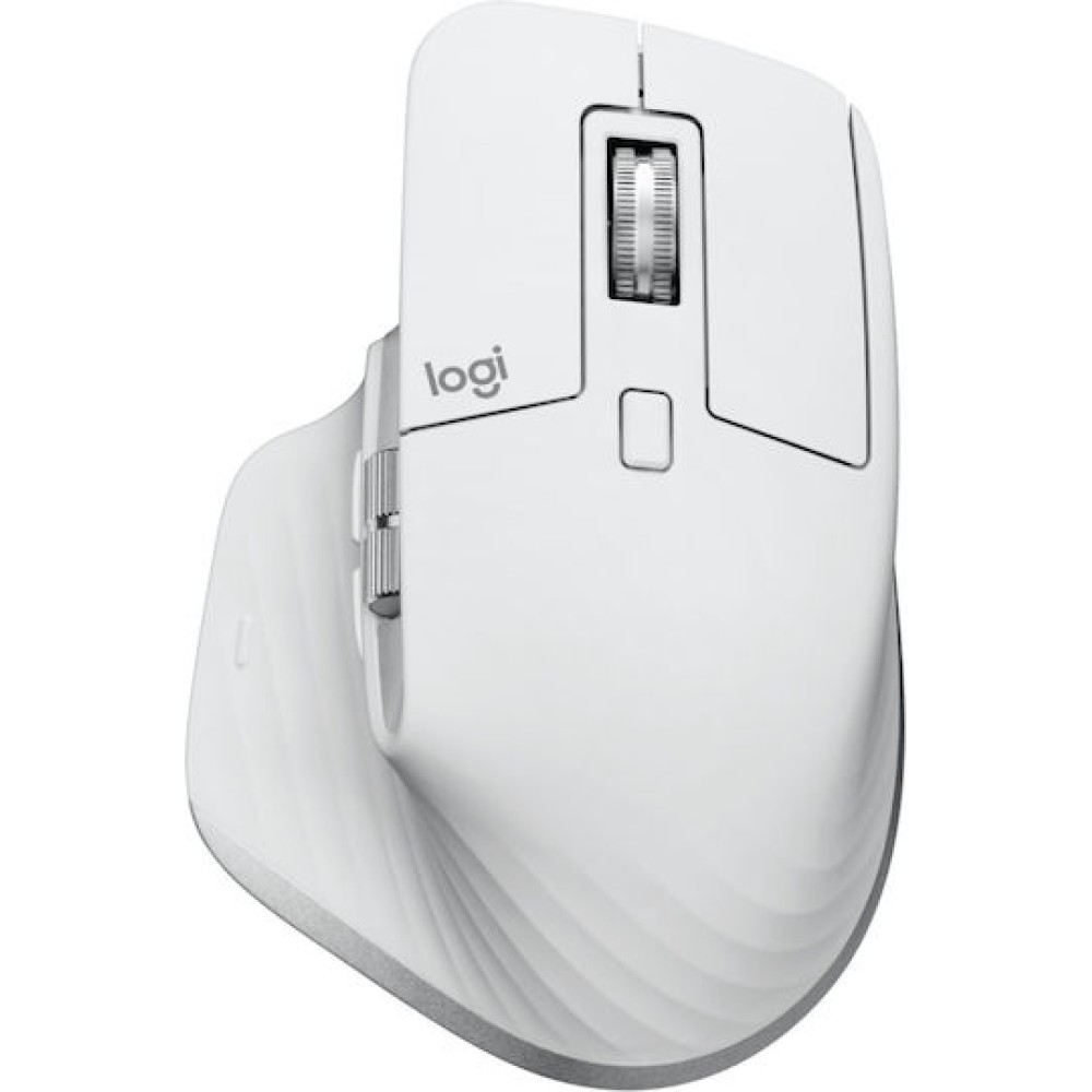 Logitech MX Master 3S Ασύρματο Εργονομικό Bluetooth Ποντίκι Pale Gray