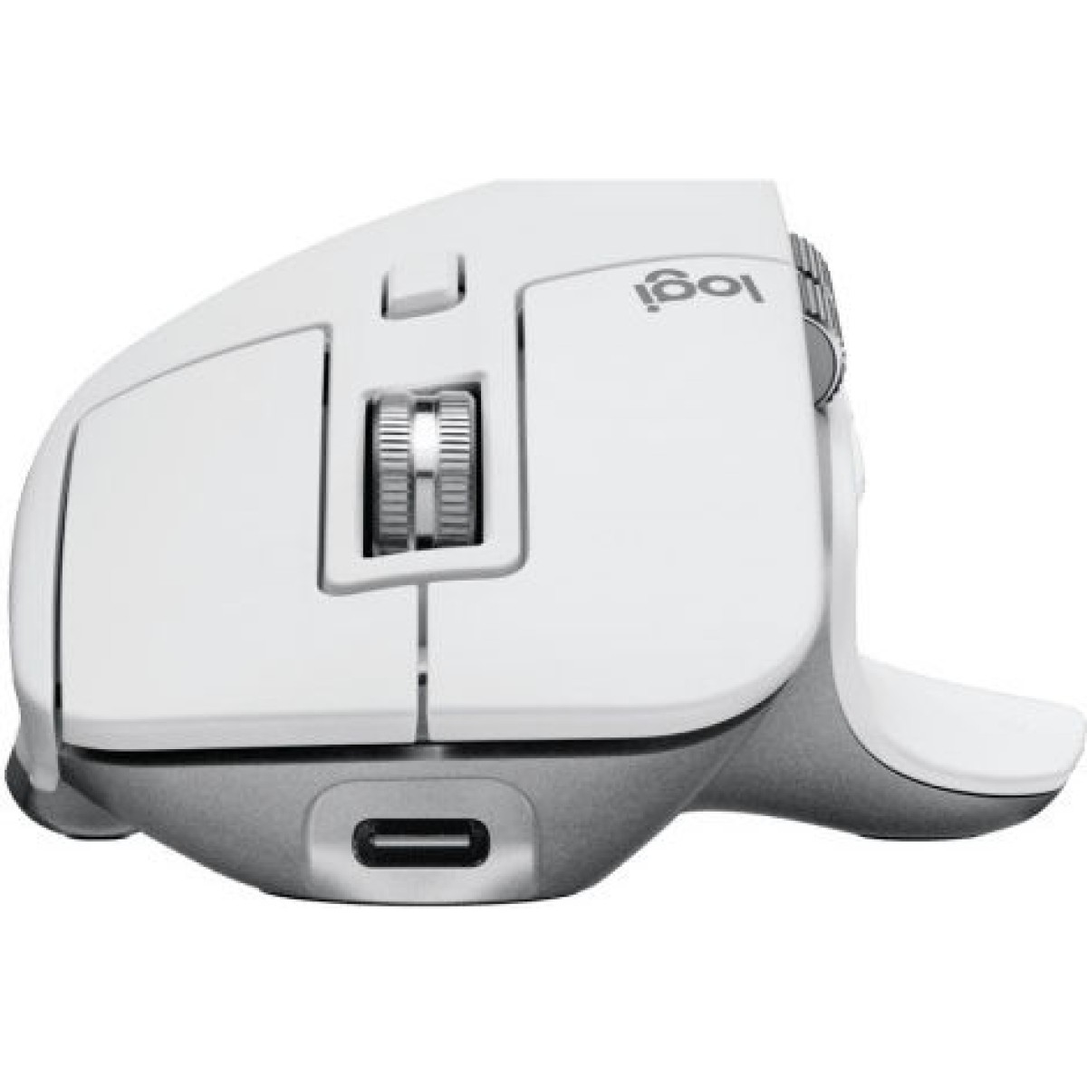 MX Master 3S (hellgrau, 7 Tasten, Logi Bolt, Bluetooth, kompatibel mit PC/Mac/iPad/Android)