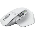 MX Master 3S (hellgrau, 7 Tasten, Logi Bolt, Bluetooth, kompatibel mit PC/Mac/iPad/Android)