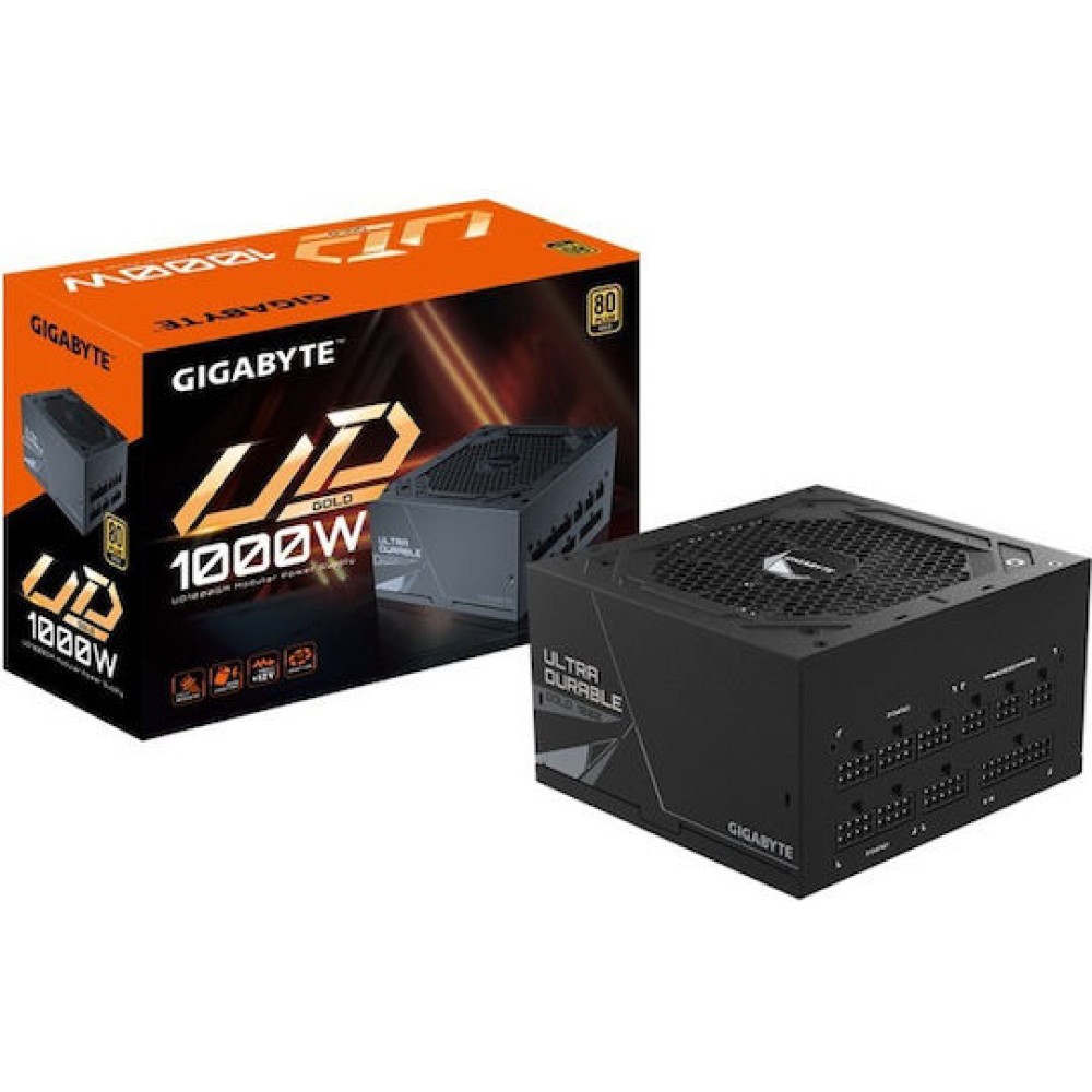 Gigabyte GP-UD1000GM PG5 rev. 2.0 1000W Μαύρο Τροφοδοτικό Υπολογιστή Full Modular 80 Plus Gold