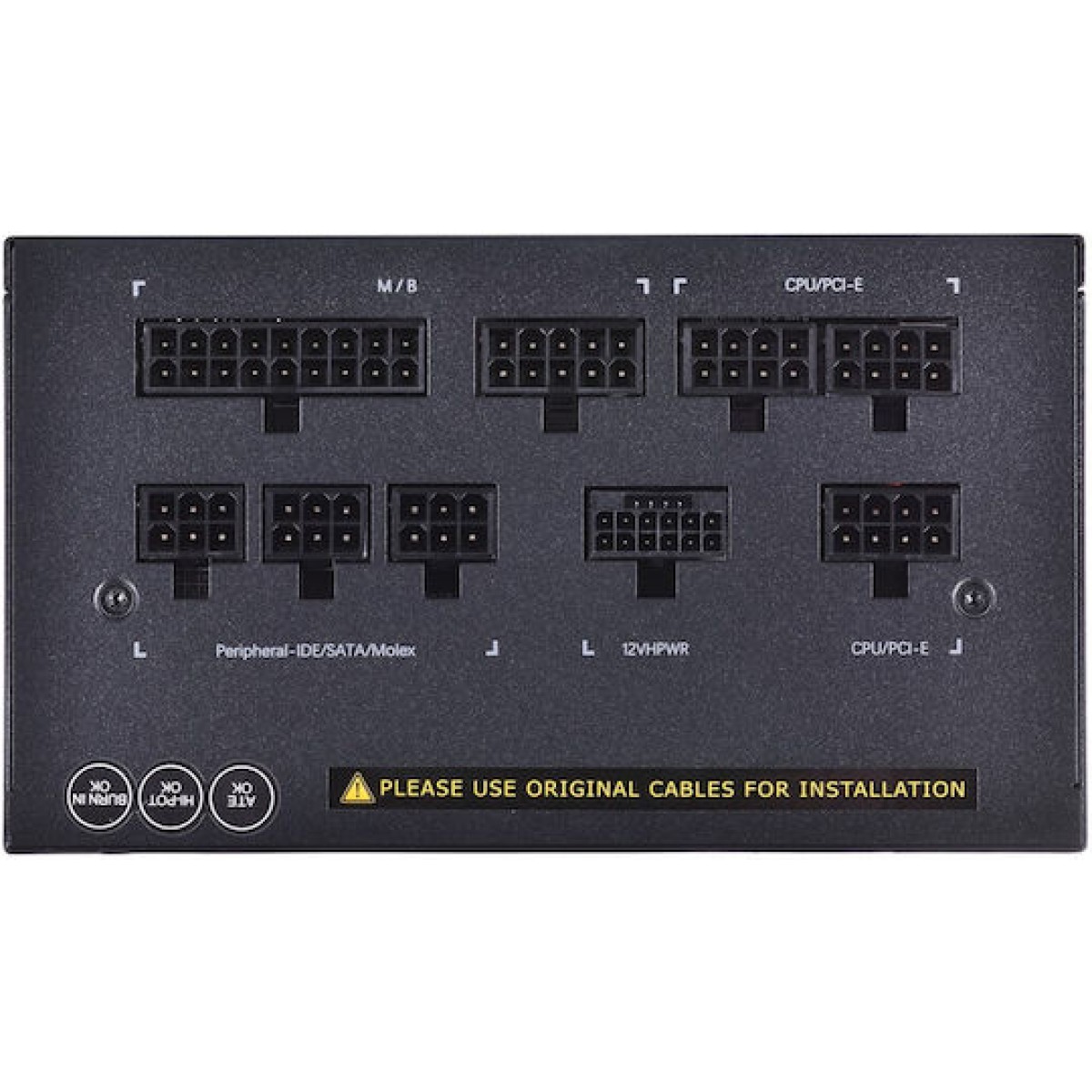 GP-UD1000GM PG5 1000W rev.2.0 (schwarz, 5x PCIe, Kabel-Management, 1000 Watt)