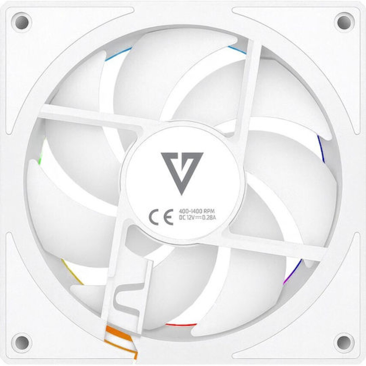 MODECOM VOLCANO LOOP 120 ARGB Reverse Fan White