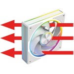 MODECOM VOLCANO LOOP 120 ARGB FAN White