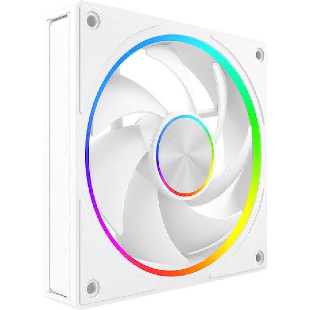 Modecom Volcano Loop Case Fan με ARGB Φωτισμό Λευκό