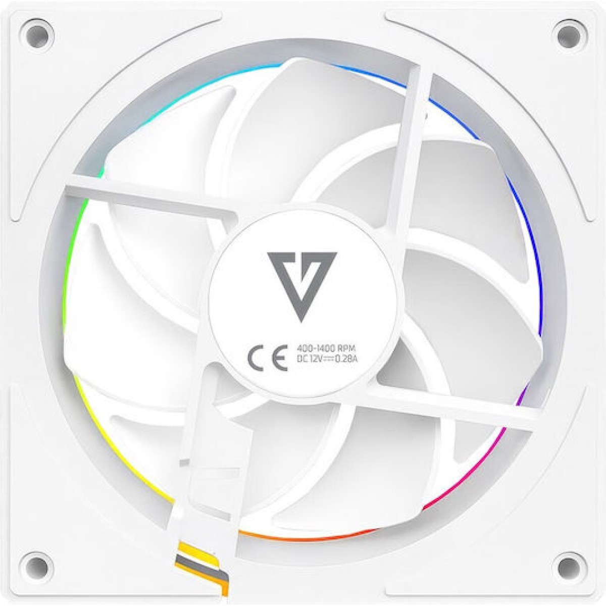 MODECOM VOLCANO LOOP 120 ARGB FAN White