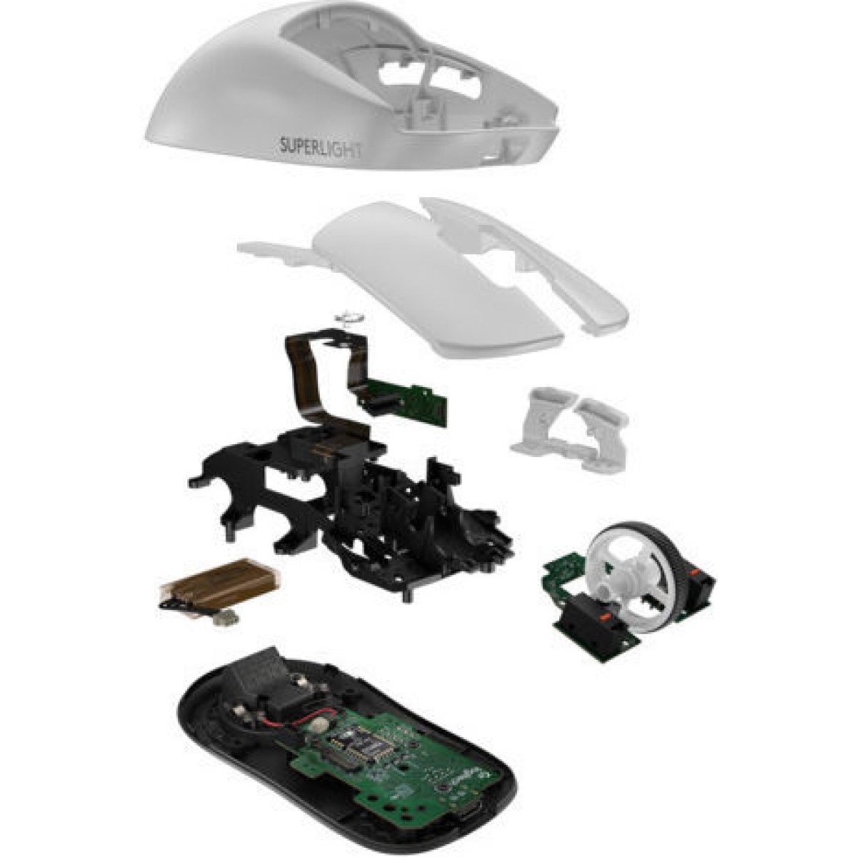 Logitech G 910-006638 mouse Gaming Right-hand RF Wireless Optical 32000 DPI