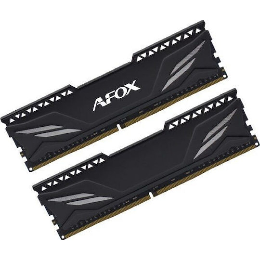 Afo RANK1 XMP2 DDR4 32GB RAM με 2x16GB Modules και Ταχύτητα 3200 για Desktop