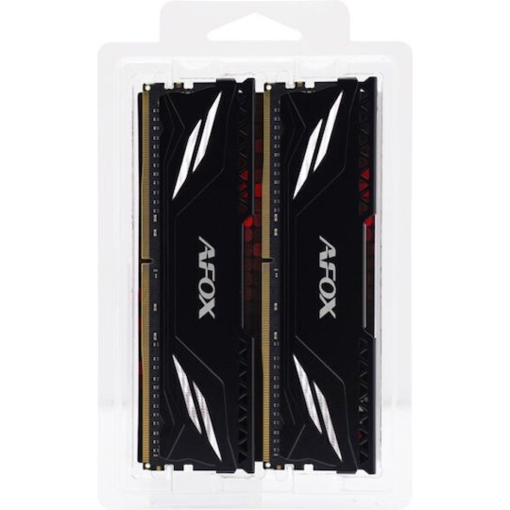 Afo RANK1 XMP2 DDR4 32GB RAM με 2x16GB Modules και Ταχύτητα 3200 για Desktop