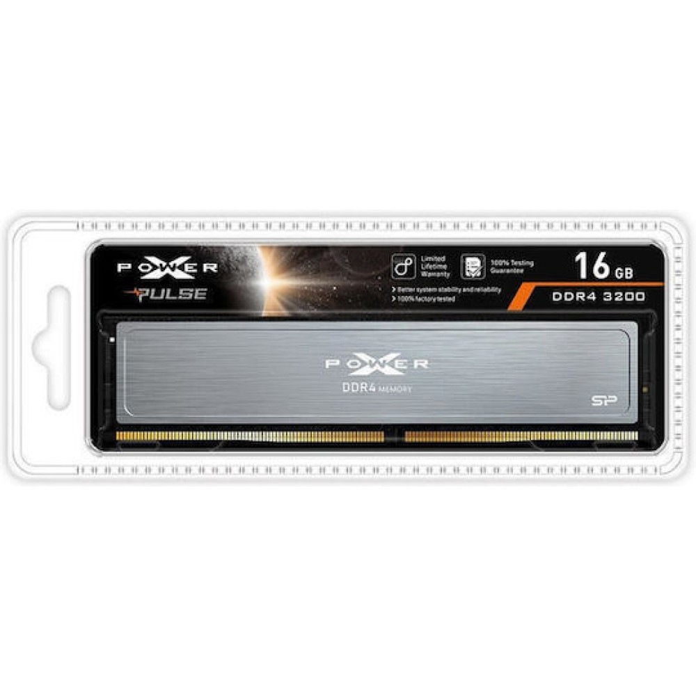 Silicon Power XPower Pulse DDR4 με Module 1x16GB και Ταχύτητα 3200 για Desktop