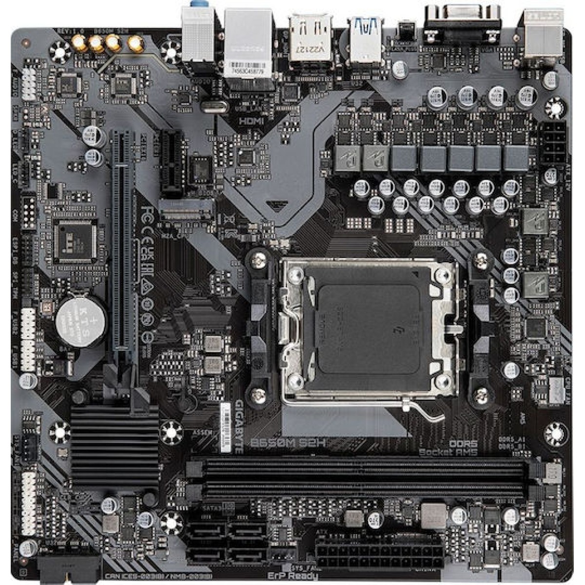 Gigabyte B650M S2H rev. 1.0 Motherboard Micro ATX με AMD AM5 Socket