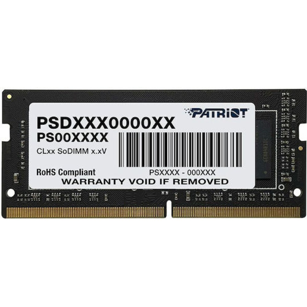 Patriot Signature Line DDR4 με Module 1x8GB και Ταχύτητα 2666 για Laptop