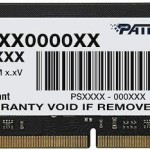 Patriot Memory Signature PSD48G26662S memory module 8 GB 1 x 8 GB DDR4 2666 MHz