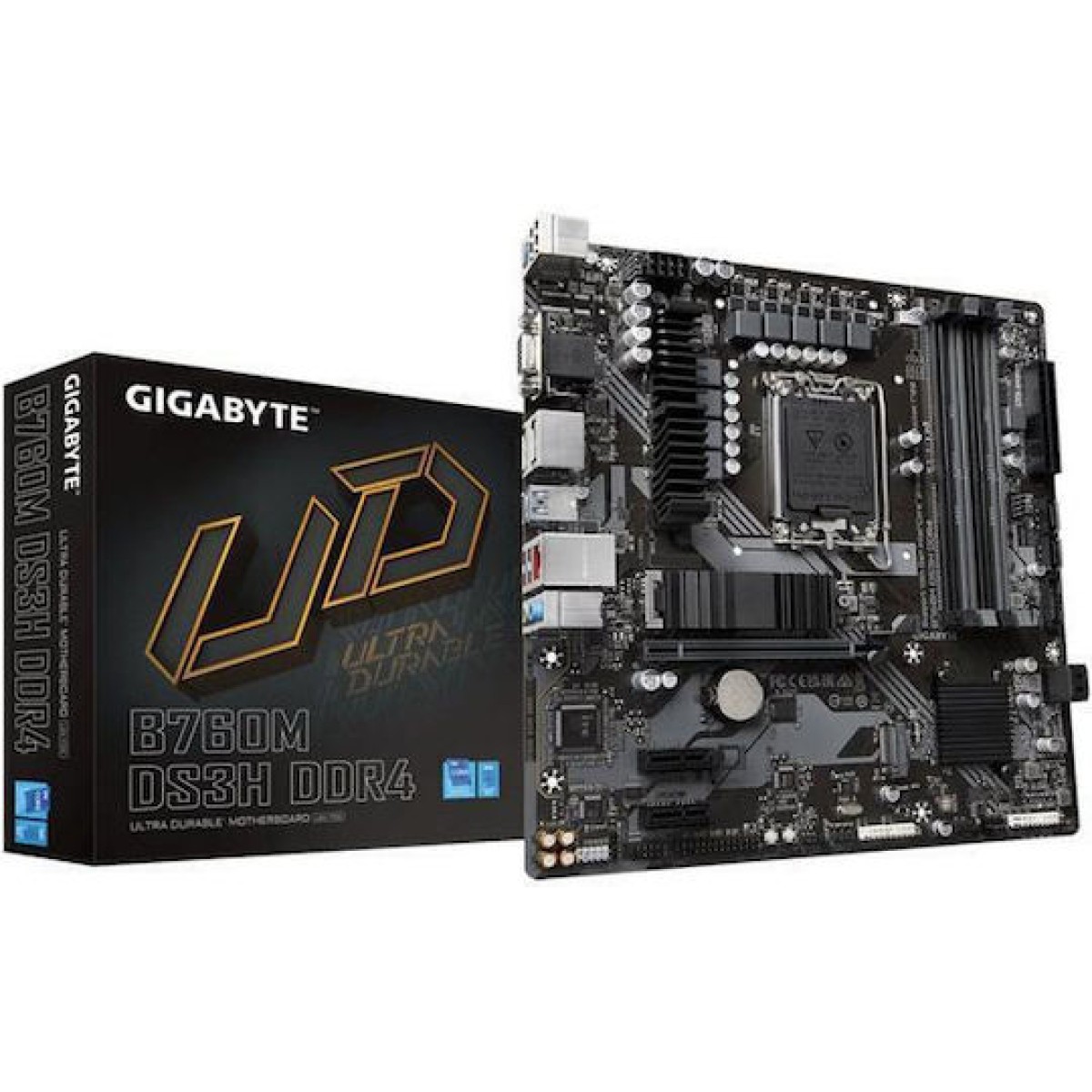 Gigabyte B760M D3HP DDR4 Motherboard Micro ATX με Intel 1700 Socket