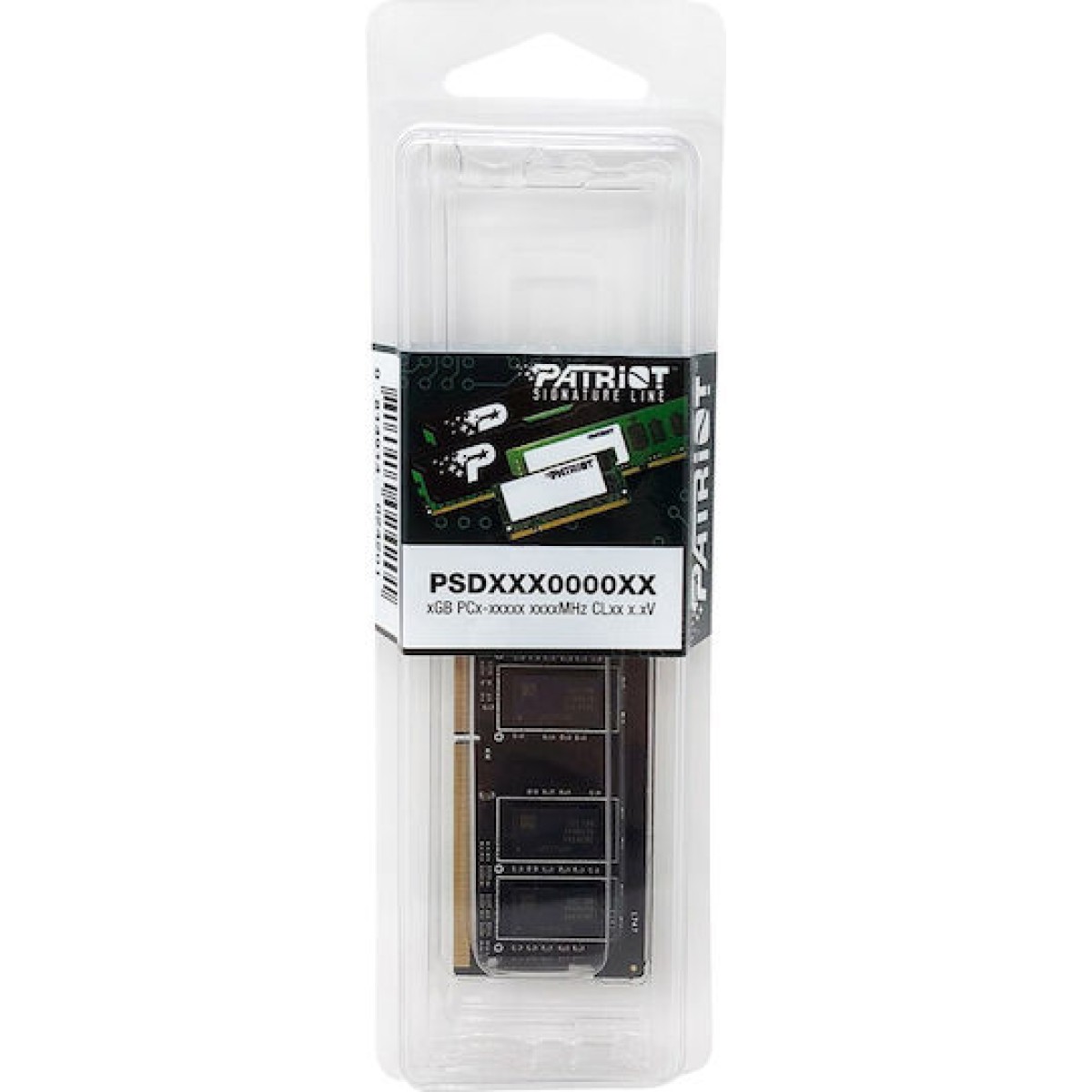 Memory module PATRIOT SIGNATURE DDR4 SO-DIMM 8GB 3200MHz (PSD48G32002S)