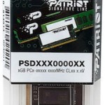Memory module PATRIOT SIGNATURE DDR4 SO-DIMM 8GB 3200MHz (PSD48G32002S)