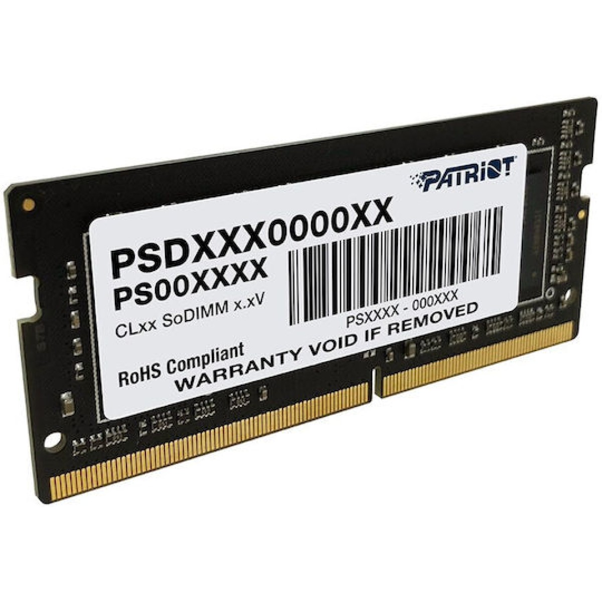 Memory module PATRIOT SIGNATURE DDR4 SO-DIMM 8GB 3200MHz (PSD48G32002S)