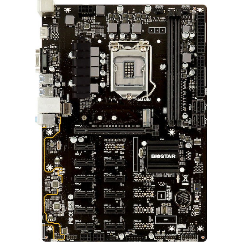 Biostar TB360 BTC Pro Motherboard ATX με Intel 1151 Socket