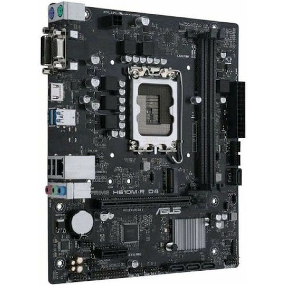 Asus Prime H610M-R Motherboard Micro ATX με Intel 1700 Socket 90MB1GL0-M0ECY0