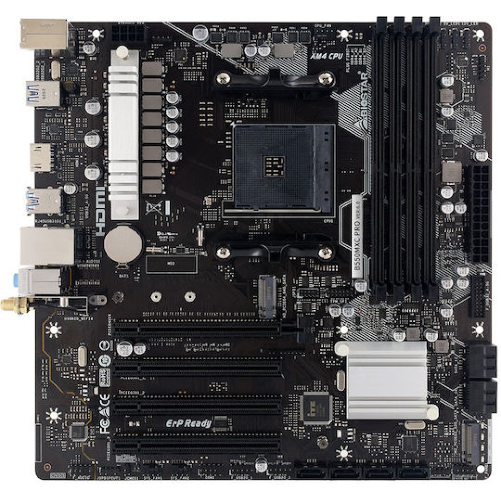 Biostar B550MXC PRO Motherboard Micro ATX με AMD AM4 Socket