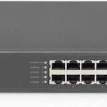 Network Switch Digitus 8-port Gigabitgabit Poe + Injektor 250w Schw