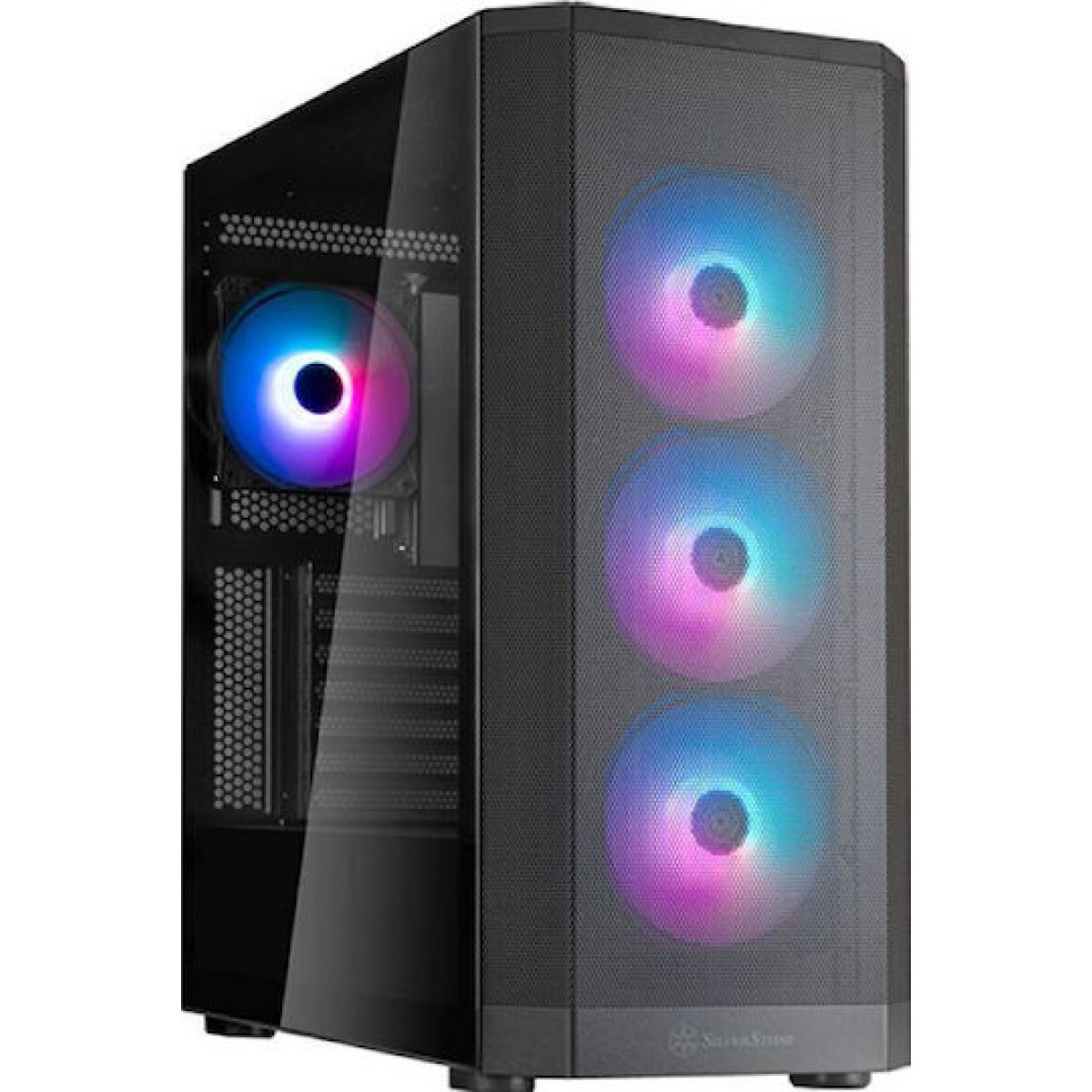 Silverstone Fara 514X Midi Tower Κουτί Υπολογιστή με Πλαϊνό Παράθυρο Μαύρο