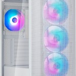 Silverstone Fara 514X Midi Tower Κουτί Υπολογιστή με Πλαϊνό Παράθυρο Λευκό