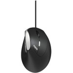 Rapoo EV200 Schwarz Wired Ergonomic Mouse