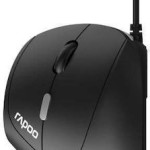 Rapoo EV200 Schwarz Wired Ergonomic Mouse