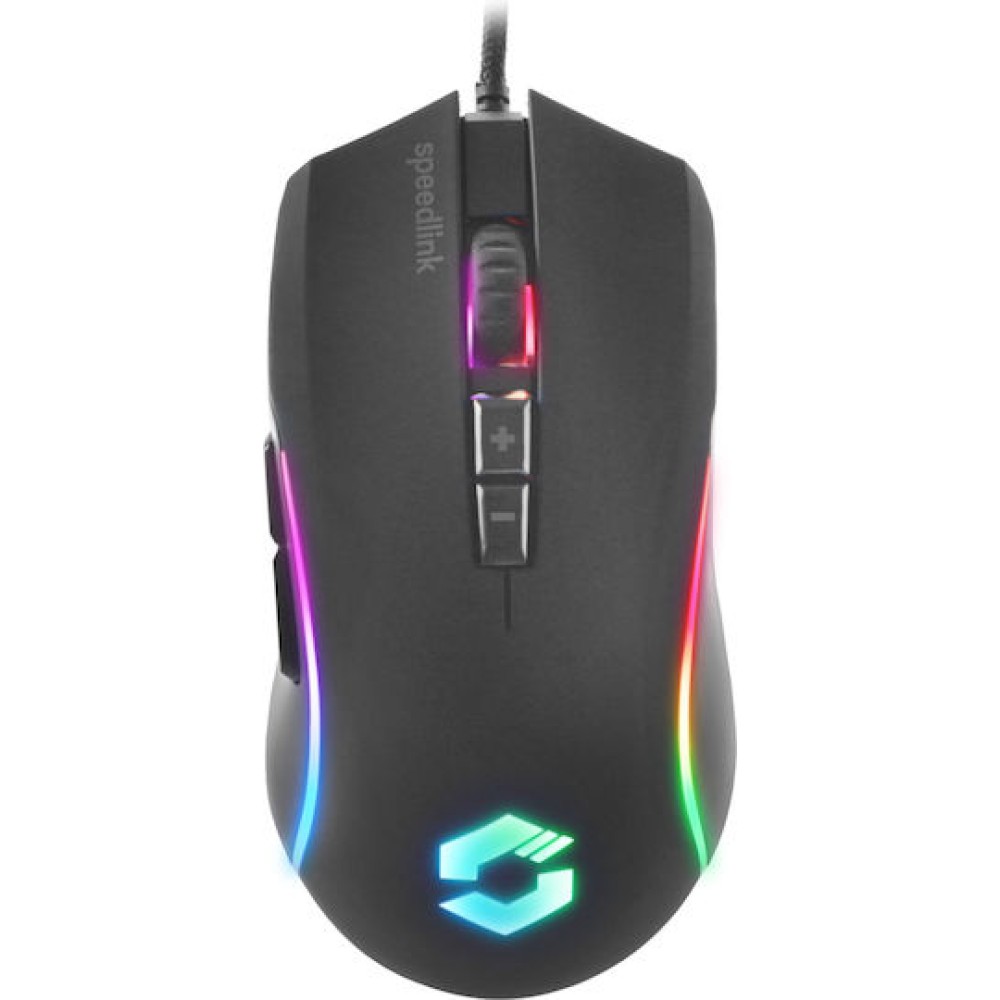 SpeedLink Zavos RGB Gaming Ποντίκι 6400 DPI Μαύρο