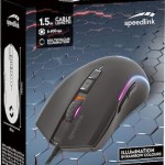 Speedlink ZAVOS RGB Gaming Mouse rubber-black