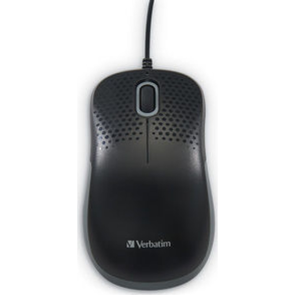 Verbatim Silent Optical Mouse Ενσύρματο Ποντίκι Μαύρο