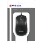 Verbatim Silent Optical Mouse Black                      49024