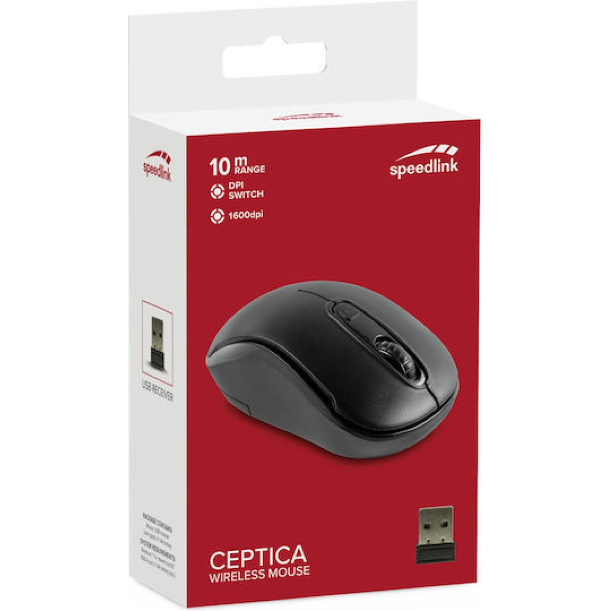Speedlink CEPTICA Mouse Wireless, black