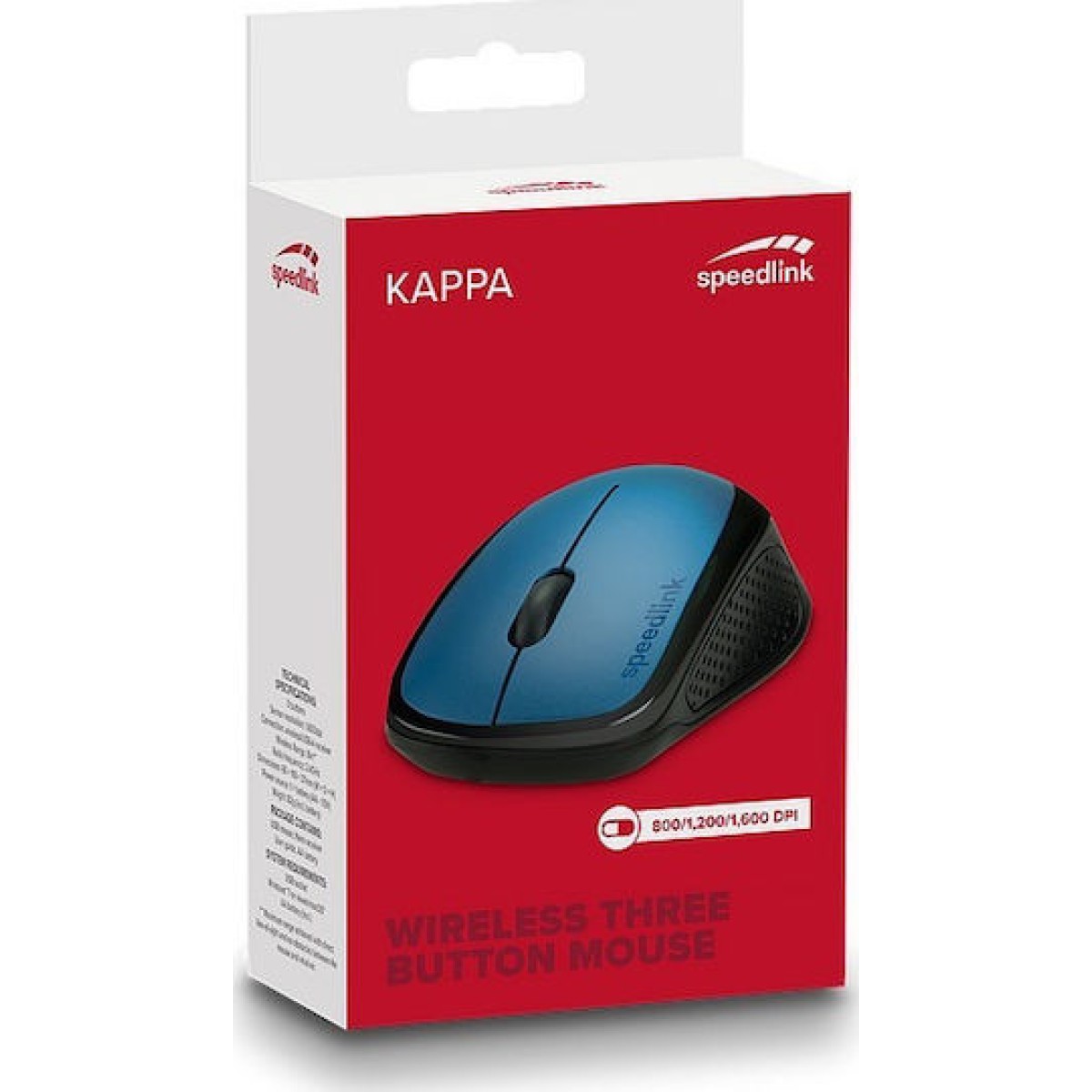 Speedlink KAPPA Mouse - Wireless blue