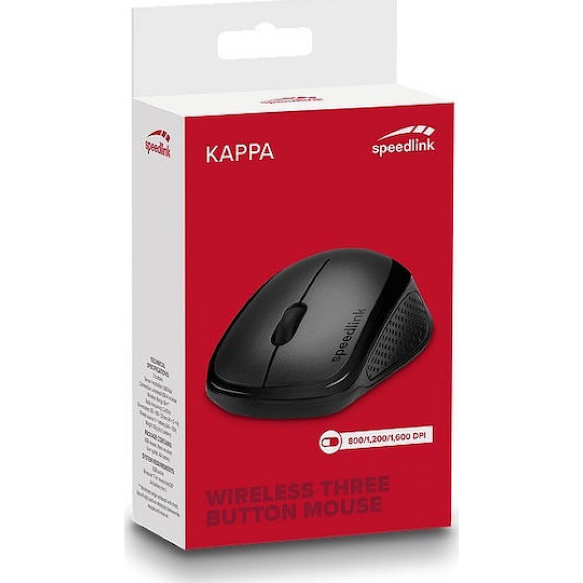 Speedlink KAPPA Mouse - Wireless black