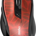 Rapoo M500 dark red Multi-Mode Wireless Mouse