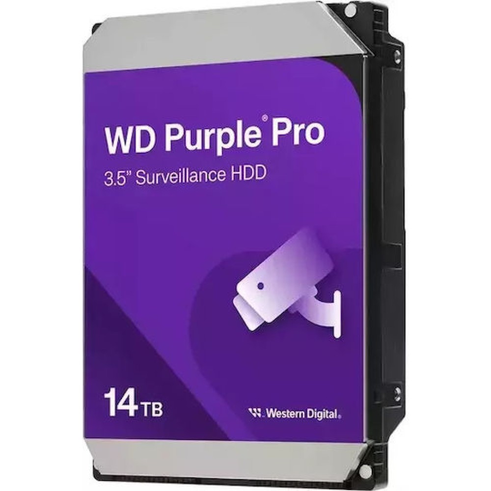 Western Digital Purple Pro Surveillance 14TB HDD Σκληρός Δίσκος 3.5