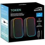 Speedlink TOKEN RGB Gaming Stereo Speaker, black