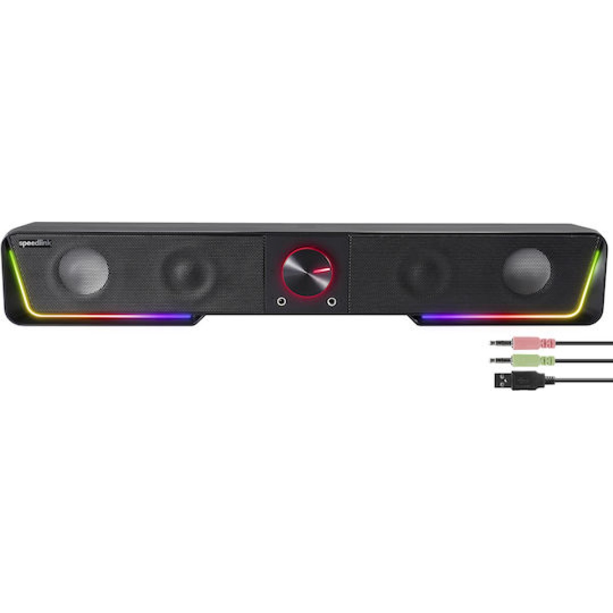 Speedlink GRAVITY RGB Stereo Soundbar, black