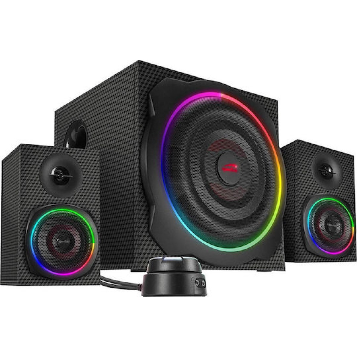 Speedlink GRAVITY CARBON RGB 2.1 Subwoofer System, black