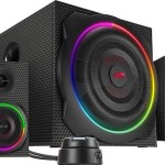 Speedlink GRAVITY CARBON RGB 2.1 Subwoofer System, black