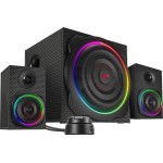 Speedlink GRAVITY CARBON RGB 2.1 Subwoofer System, black